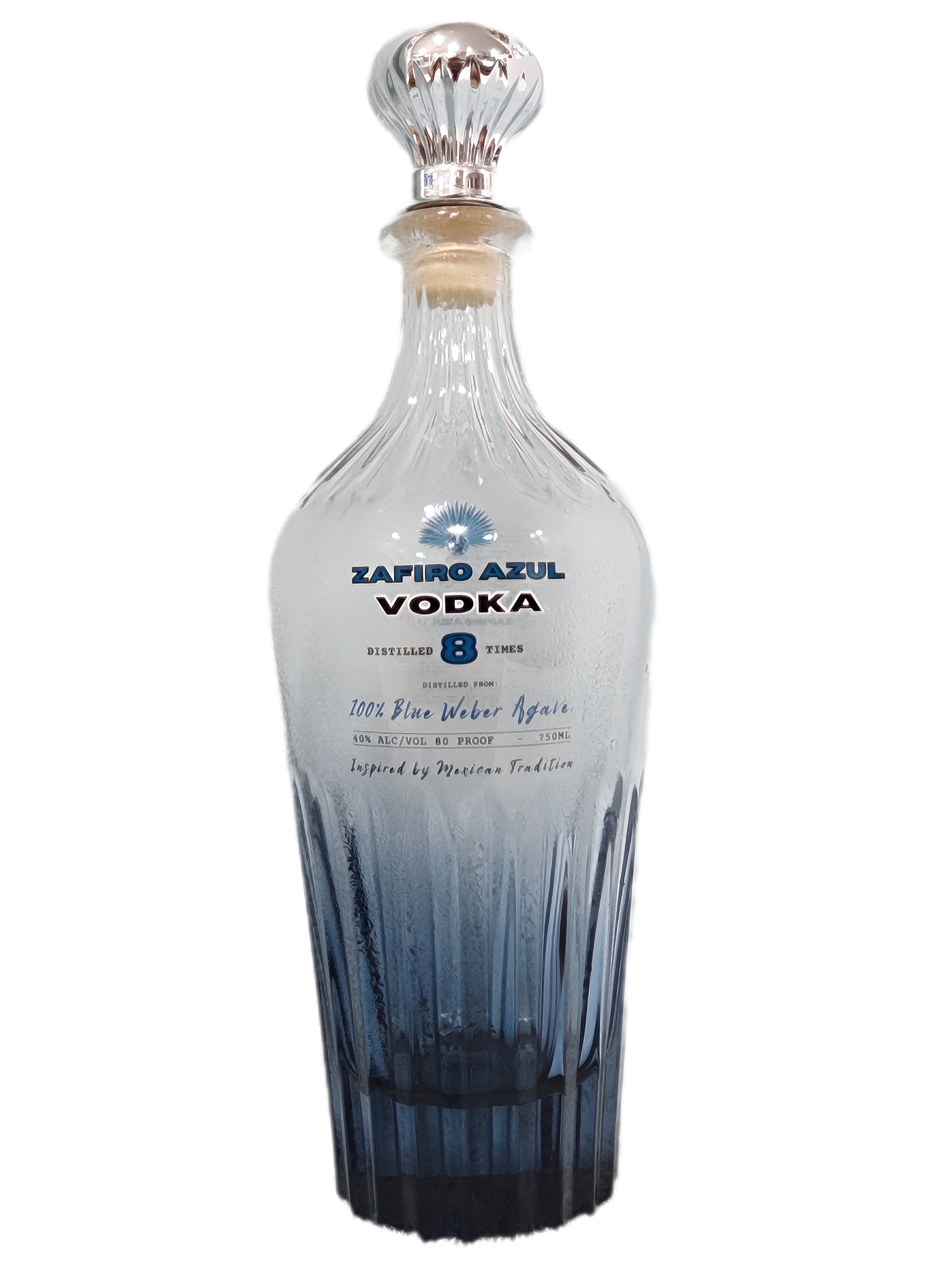 Zafiro Botella Vodka de Agave